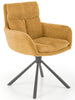 Kitchen Chair K495 | size: Width: 60cm, Height: 87cm, Depth: 65cm | color: Yellow | image: 0 | variant: 1003370