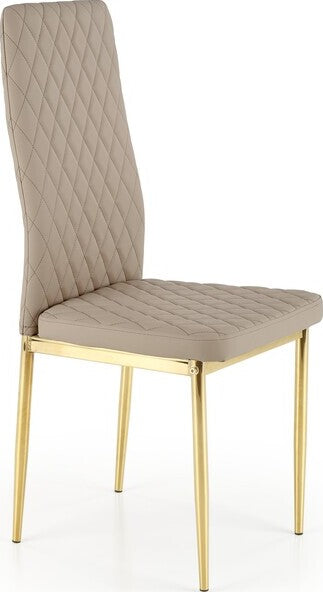 Kitchen Chair K501 | size: Width: 40cm, Height: 98cm, Depth: 50cm | color: Beige | image: 0 | variant: 1003386