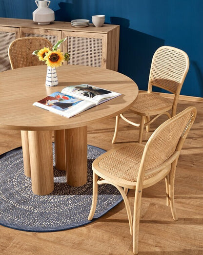 Kitchen Chair K502 | size: Width: 45cm, Height: 89cm, Depth: 50cm | color: Beige | image: 3 | variant: 1012938