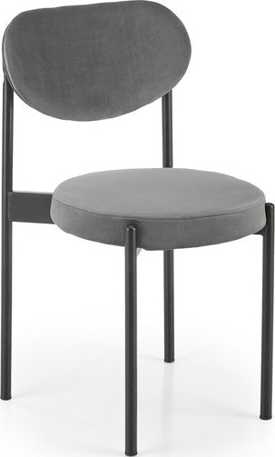 Kitchen Chair K509 | size: Width: 42cm, Height: 80cm, Depth: 48cm | color: Gray | image: 0 | variant: 1003399