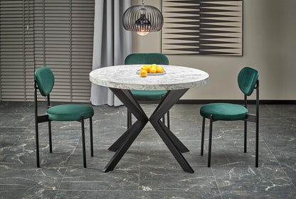 Kitchen Chair K509 | size: Width: 42cm, Height: 80cm, Depth: 48cm | color: Green | image: 2 | variant: 1003398