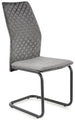 Kitchen Chair Kabul | size: Width: 44cm, Height: 97cm, Depth: 54cm | color: Gray | image: 1 | variant: 1002390