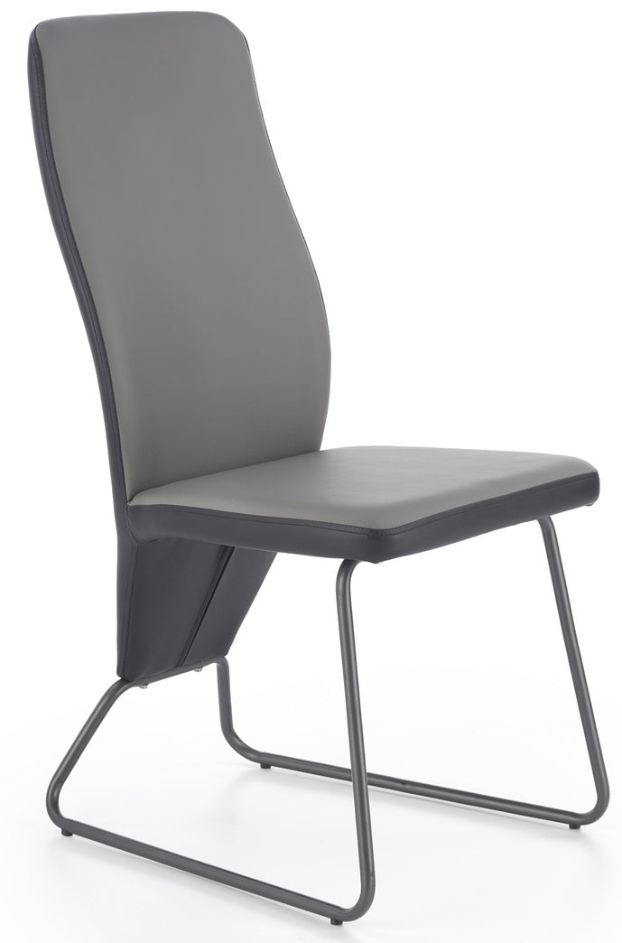 Kitchen Chair Kaunas | size: Width: 45cm, Height: 96cm, Depth: 57cm | color: Gray | image: 0 | variant: 1002217