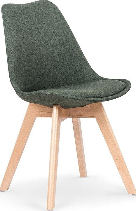 Kitchen Chair Klaipeda | size: Width: 48cm, Height: 83cm, Depth: 54cm | color: Green | image: 1 | variant: 1002222