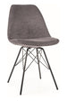 Kitchen Chair Krakow | size: Width: 49cm, Height: 85cm, Depth: 40cm | color: Gray | image: 0 | variant: 1003835