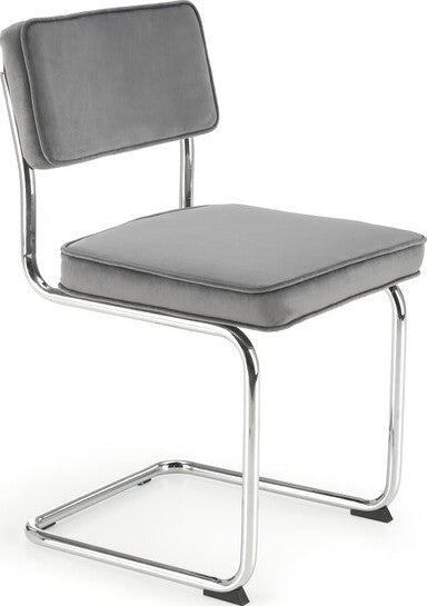 Kitchen Chair La Coruna | size: Width: 49cm, Height: 85cm, Depth: 55cm | color: Gray | image: 0 | variant: 1002501