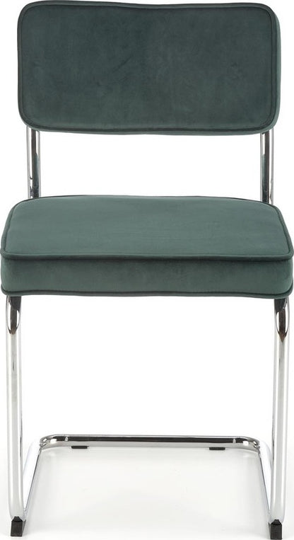 Kitchen Chair La Coruna | size: Width: 49cm, Height: 85cm, Depth: 55cm | color: Green | image: 1 | variant: 1002499