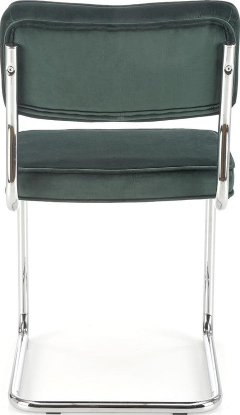 Kitchen Chair La Coruna | size: Width: 49cm, Height: 85cm, Depth: 55cm | color: Green | image: 2 | variant: 1002499