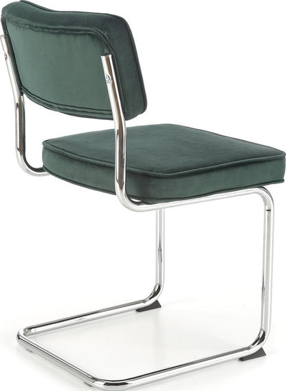 Kitchen Chair La Coruna | size: Width: 49cm, Height: 85cm, Depth: 55cm | color: Green | image: 4 | variant: 1002499