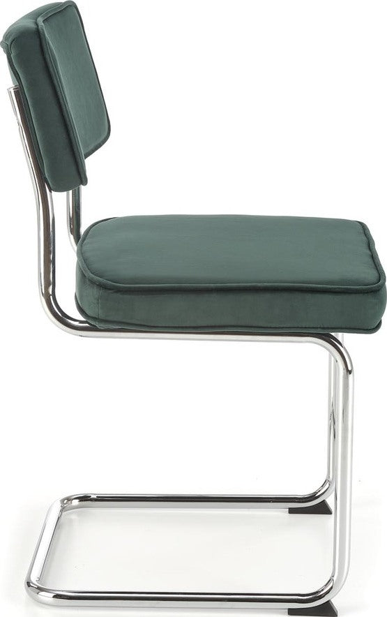 Kitchen Chair La Coruna | size: Width: 49cm, Height: 85cm, Depth: 55cm | color: Green | image: 5 | variant: 1002499