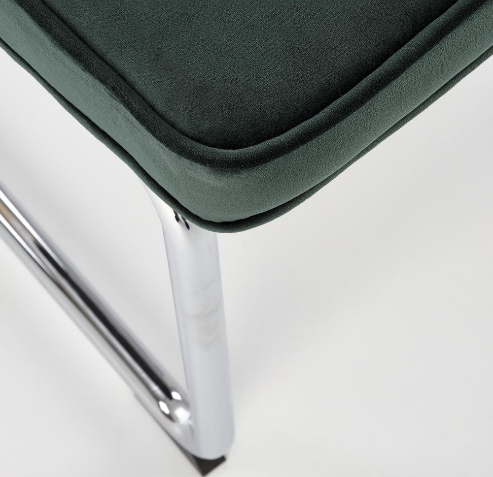 Kitchen Chair La Coruna | size: Width: 49cm, Height: 85cm, Depth: 55cm | color: Green | image: 6 | variant: 1002499
