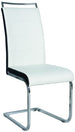 Kitchen Chair Leningrad | size: Width: 41cm, Height: 102cm, Depth: 42cm | color: White | image: 1 | variant: 1003622