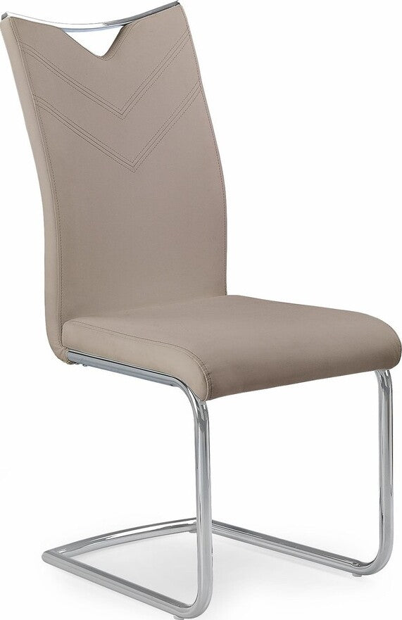 Kitchen Chair Liepaja | size: Width: 44cm, Height: 100cm, Depth: 59cm | color: Beige | image: 1 | variant: 1002184