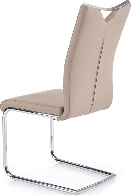 Kitchen Chair Liepaja | size: Width: 44cm, Height: 100cm, Depth: 59cm | color: Beige | image: 2 | variant: 1002184