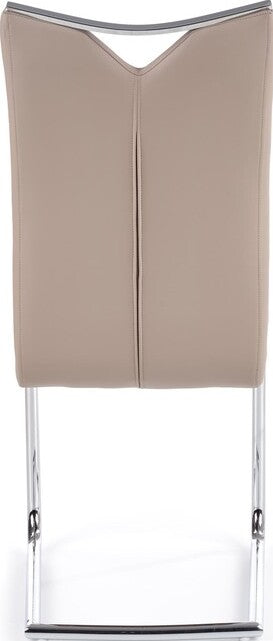 Kitchen Chair Liepaja | size: Width: 44cm, Height: 100cm, Depth: 59cm | color: Beige | image: 3 | variant: 1002184