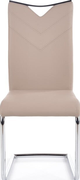 Kitchen Chair Liepaja | size: Width: 44cm, Height: 100cm, Depth: 59cm | color: Beige | image: 5 | variant: 1002184