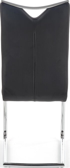 Kitchen Chair Liepaja | size: Width: 44cm, Height: 100cm, Depth: 59cm | color: Gray | image: 2 | variant: 1002185