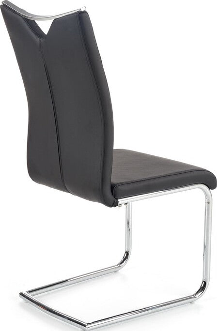 Kitchen Chair Liepaja | size: Width: 44cm, Height: 100cm, Depth: 59cm | color: Gray | image: 3 | variant: 1002185