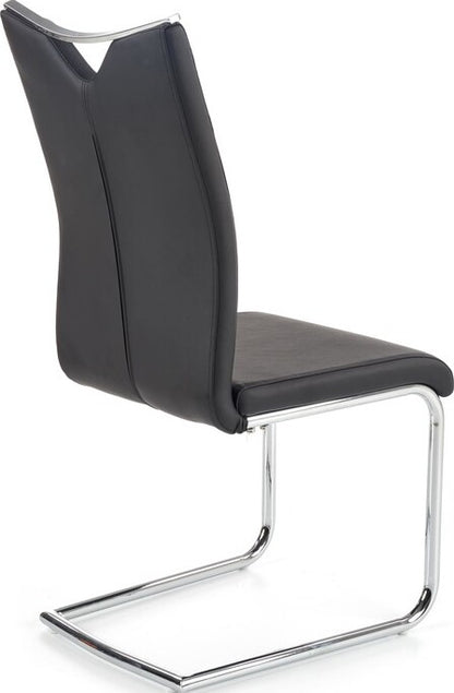 Kitchen Chair Liepaja | size: Width: 44cm, Height: 100cm, Depth: 59cm | color: Gray | image: 3 | variant: 1002185