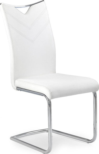 Kitchen Chair Liepaja | size: Width: 44cm, Height: 100cm, Depth: 59cm | color: White | image: 1 | variant: 1002187