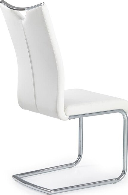 Kitchen Chair Liepaja | size: Width: 44cm, Height: 100cm, Depth: 59cm | color: White | image: 2 | variant: 1002187