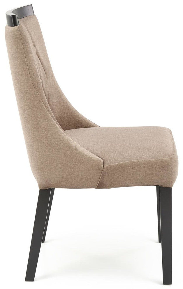 Kitchen Chair Lille | size: Width: 50cm, Height: 94cm, Depth: 61cm | color: Beige | image: 3 | variant: 1002571