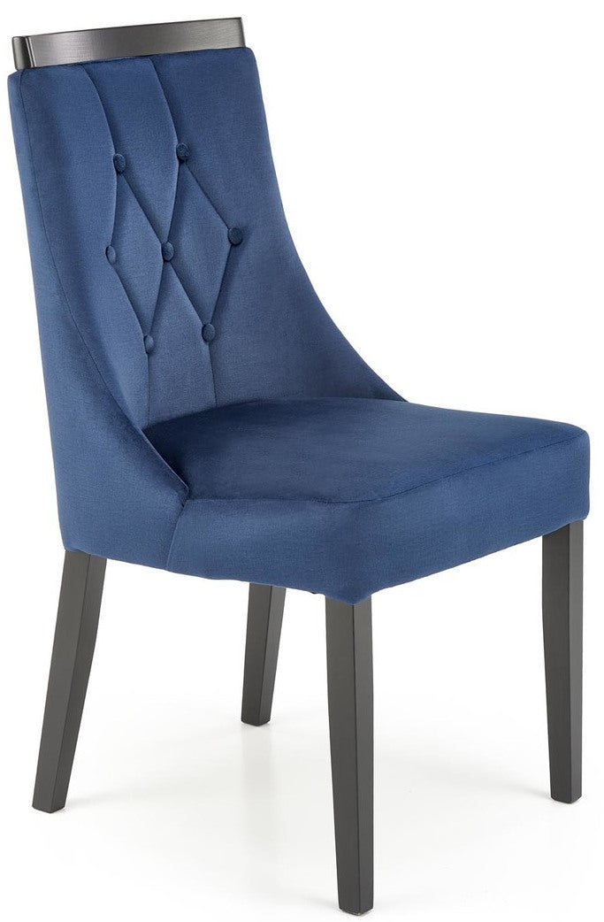 Kitchen Chair Lille | size: Width: 50cm, Height: 94cm, Depth: 61cm | color: Blue | image: 1 | variant: 1002572