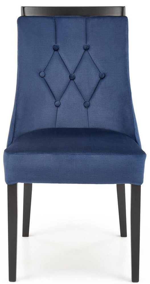 Kitchen Chair Lille | size: Width: 50cm, Height: 94cm, Depth: 61cm | color: Blue | image: 4 | variant: 1002572