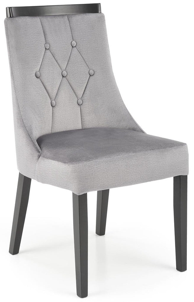 Kitchen Chair Lille | size: Width: 50cm, Height: 94cm, Depth: 61cm | color: Gray | image: 1 | variant: 1002573