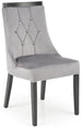 Kitchen Chair Lille | size: Width: 50cm, Height: 94cm, Depth: 61cm | color: Gray | image: 1 | variant: 1002573