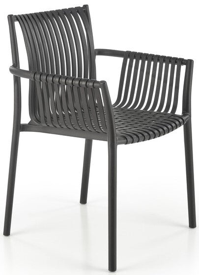 Kitchen Chair Lisbon | size: Width: 60cm, Height: 84cm, Depth: 56cm | color: Black | image: 0 | variant: 1002463