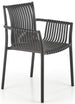 Kitchen Chair Lisbon | size: Width: 60cm, Height: 84cm, Depth: 56cm | color: Black | image: 0 | variant: 1002463
