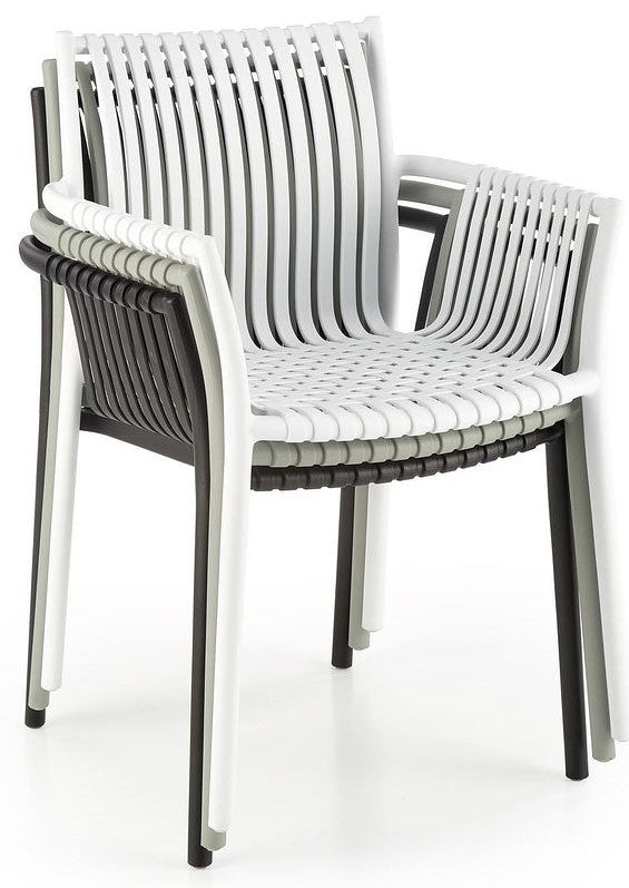 Kitchen Chair Lisbon | size: Width: 60cm, Height: 84cm, Depth: 56cm | color: White | image: 2 | variant: 1002462