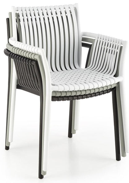 Kitchen Chair Lisbon | size: Width: 60cm, Height: 84cm, Depth: 56cm | color: White | image: 2 | variant: 1002462