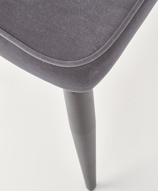 Kitchen Chair Ljubljana | size: Width: 52cm, Height: 90cm, Depth: 57cm | color: Gray | image: 4 | variant: 1002267