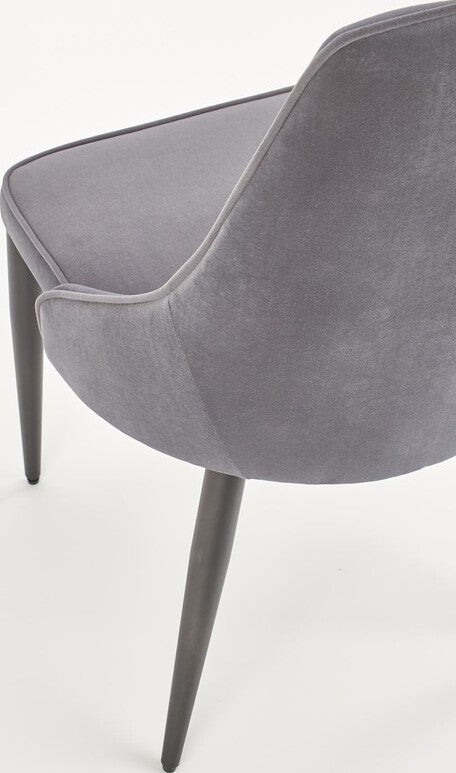 Kitchen Chair Ljubljana | size: Width: 52cm, Height: 90cm, Depth: 57cm | color: Gray | image: 5 | variant: 1002267