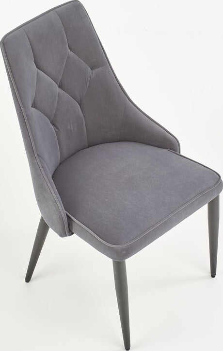 Kitchen Chair Ljubljana | size: Width: 52cm, Height: 90cm, Depth: 57cm | color: Gray | image: 6 | variant: 1002267