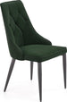 Kitchen Chair Ljubljana | size: Width: 52cm, Height: 90cm, Depth: 57cm | color: Green | image: 1 | variant: 1002268