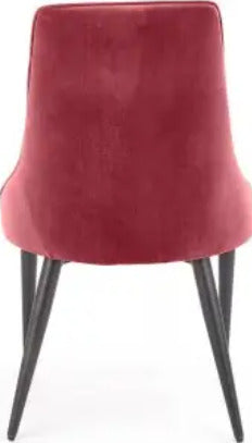 Kitchen Chair Ljubljana | size: Width: 52cm, Height: 90cm, Depth: 57cm | color: Red | image: 5 | variant: 1002269