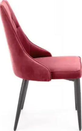 Kitchen Chair Ljubljana | size: Width: 52cm, Height: 90cm, Depth: 57cm | color: Red | image: 6 | variant: 1002269