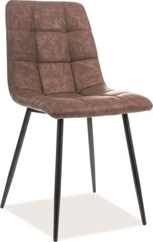 Kitchen Chair Look | size: Width: 45cm, Height: 88cm, Depth: 38cm | color: Brown | image: 1 | variant: 1003783