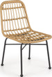 Kitchen Chair Luxembourg | size: Width: 47cm, Height: 85cm, Depth: 45cm | color: Beige | image: 1 | variant: 1002312