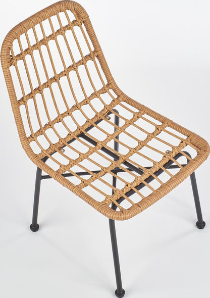 Kitchen Chair Luxembourg | size: Width: 47cm, Height: 85cm, Depth: 45cm | color: Beige | image: 3 | variant: 1002312