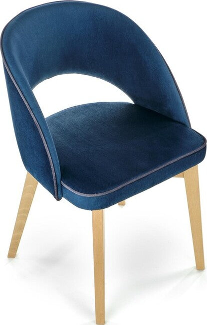 Kitchen Chair Lyon | size: Width: 51cm, Height: 78cm, Depth: 57cm | color: Blue | image: 6 | variant: 1002558