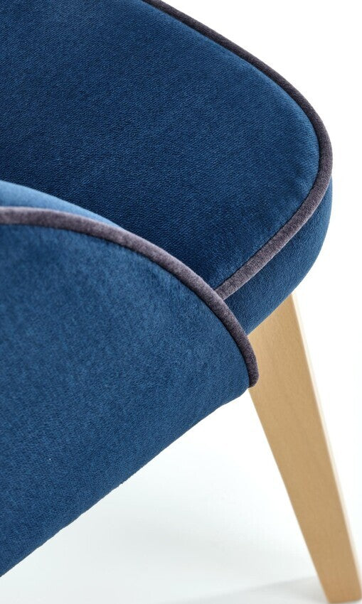 Kitchen Chair Lyon | size: Width: 51cm, Height: 78cm, Depth: 57cm | color: Blue | image: 7 | variant: 1002558