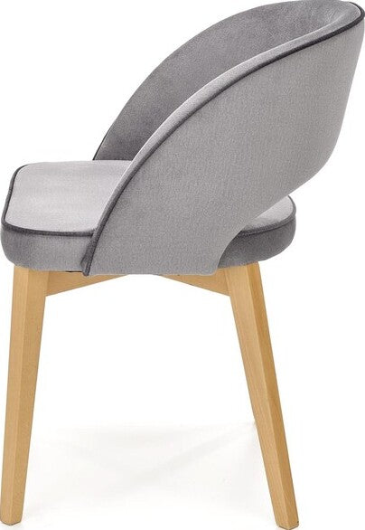 Kitchen Chair Lyon | size: Width: 51cm, Height: 78cm, Depth: 57cm | color: Gray | image: 2 | variant: 1002559