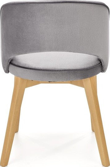 Kitchen Chair Lyon | size: Width: 51cm, Height: 78cm, Depth: 57cm | color: Gray | image: 4 | variant: 1002559