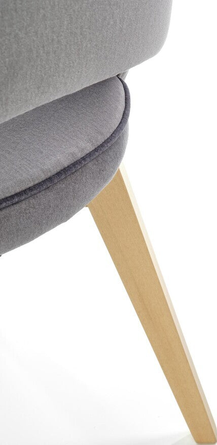 Kitchen Chair Lyon | size: Width: 51cm, Height: 78cm, Depth: 57cm | color: Gray | image: 7 | variant: 1002559