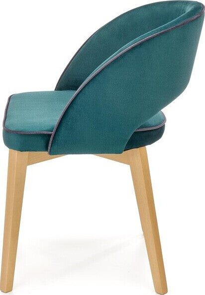 Kitchen Chair Lyon | size: Width: 51cm, Height: 78cm, Depth: 57cm | color: Green | image: 3 | variant: 1002557