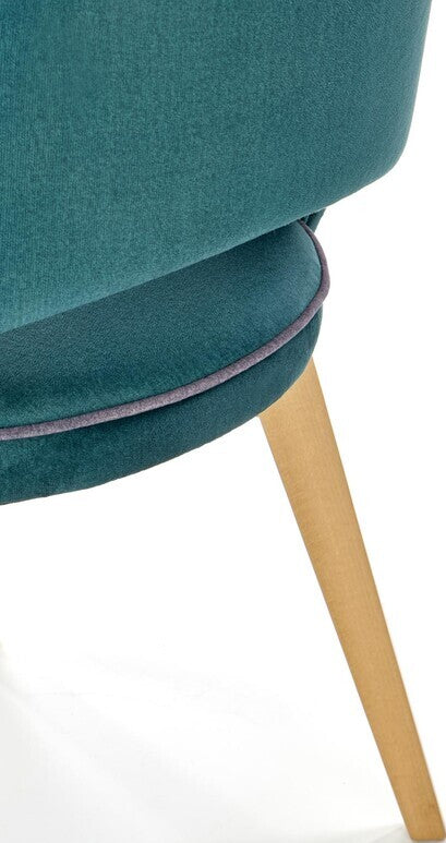 Kitchen Chair Lyon | size: Width: 51cm, Height: 78cm, Depth: 57cm | color: Green | image: 7 | variant: 1002557
